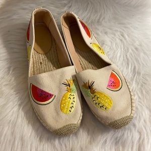 J. Crew fruit espadrille size 8.5